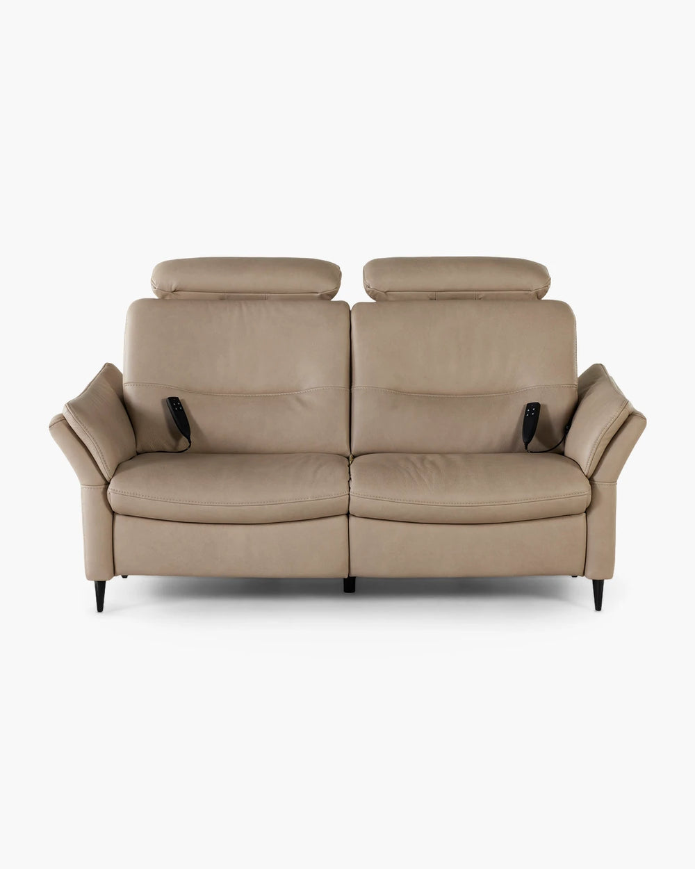 Lederen 2,5-zit HU-SF24080 van Hukla in beige