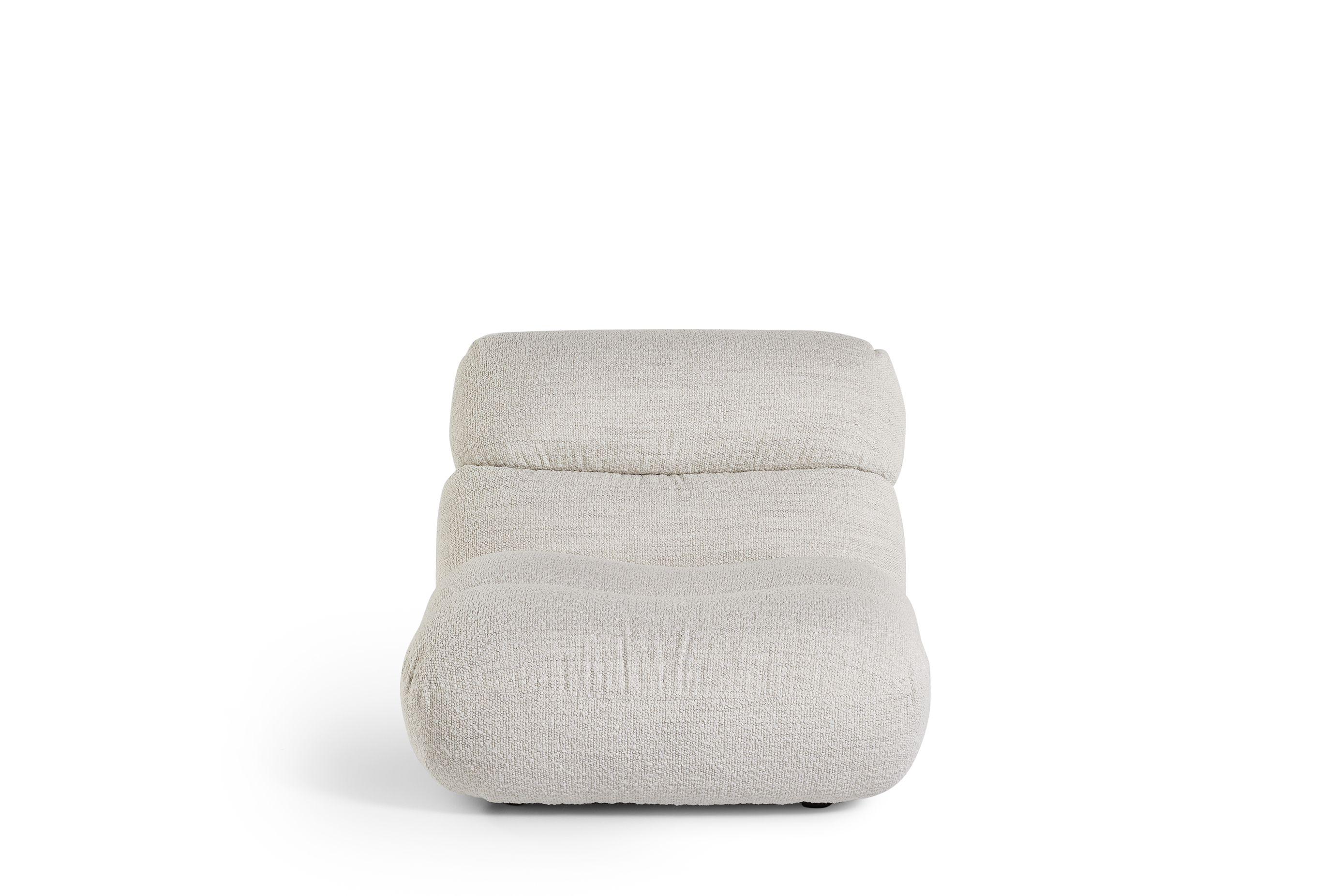 Fauteuil 1,5-zit zonder armen - Merino Pearl ecru