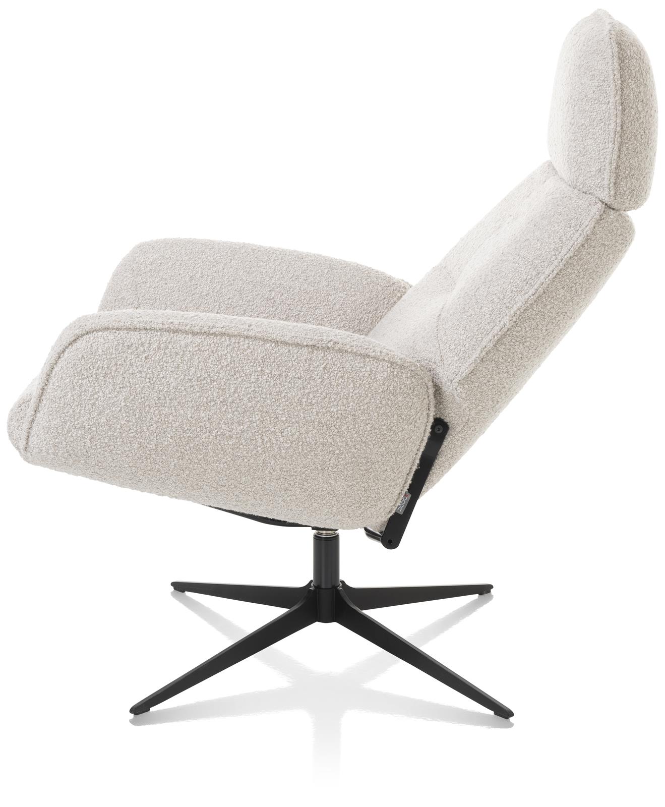 Relaxfauteuil Bobbio - creme