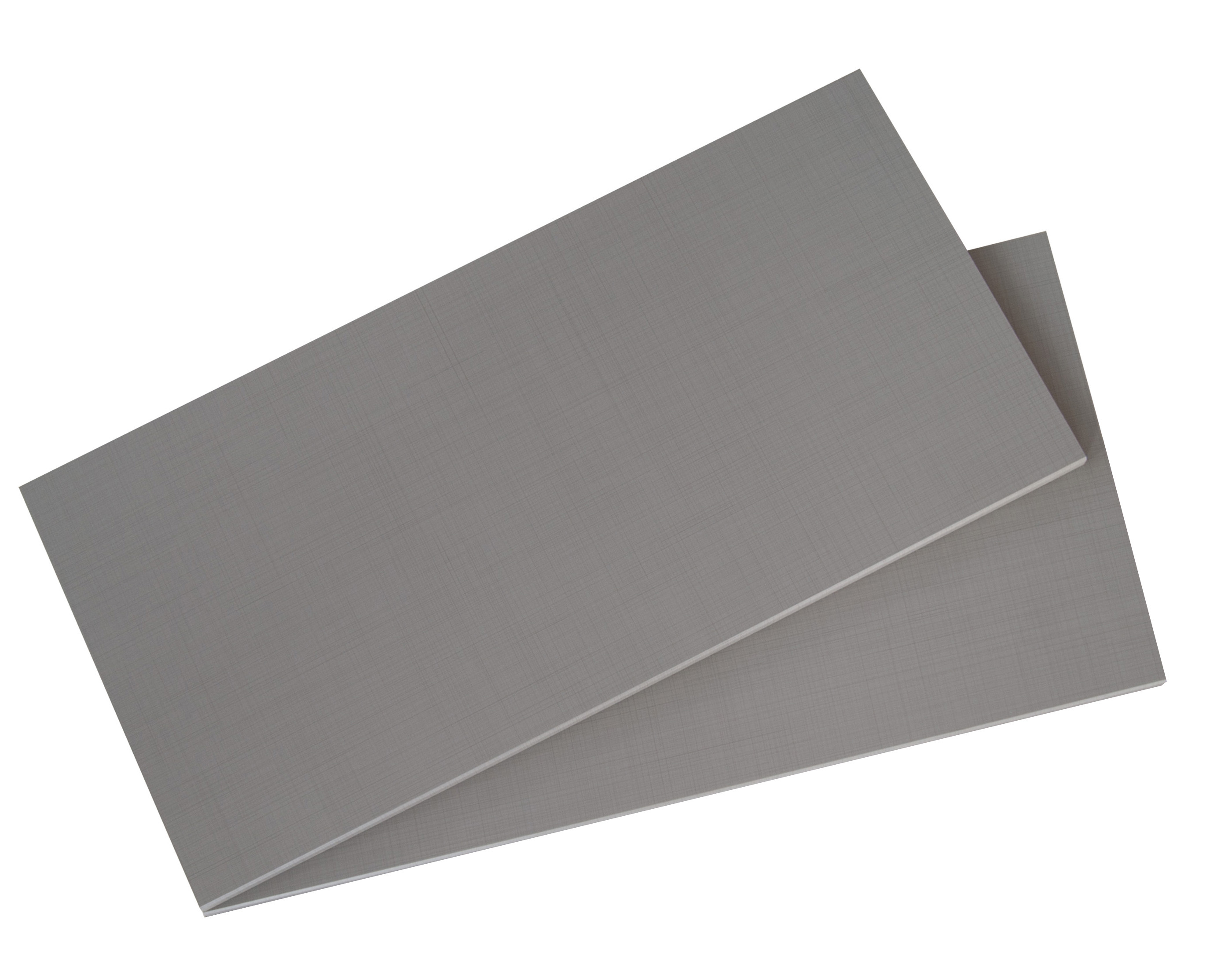 Set van 2 legplanken voor B100cm - line grey