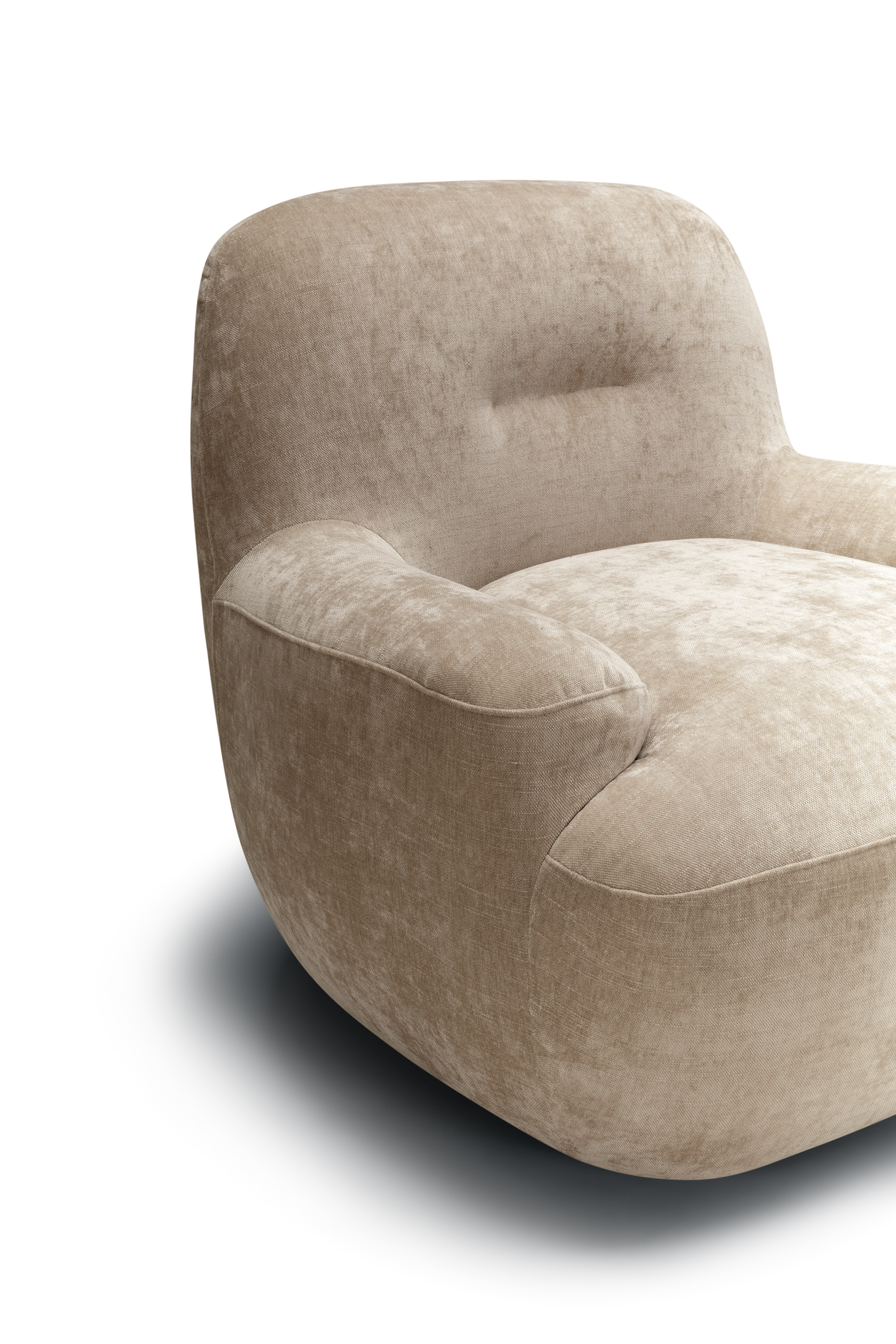 Draaifauteuil Uma - Cold beige