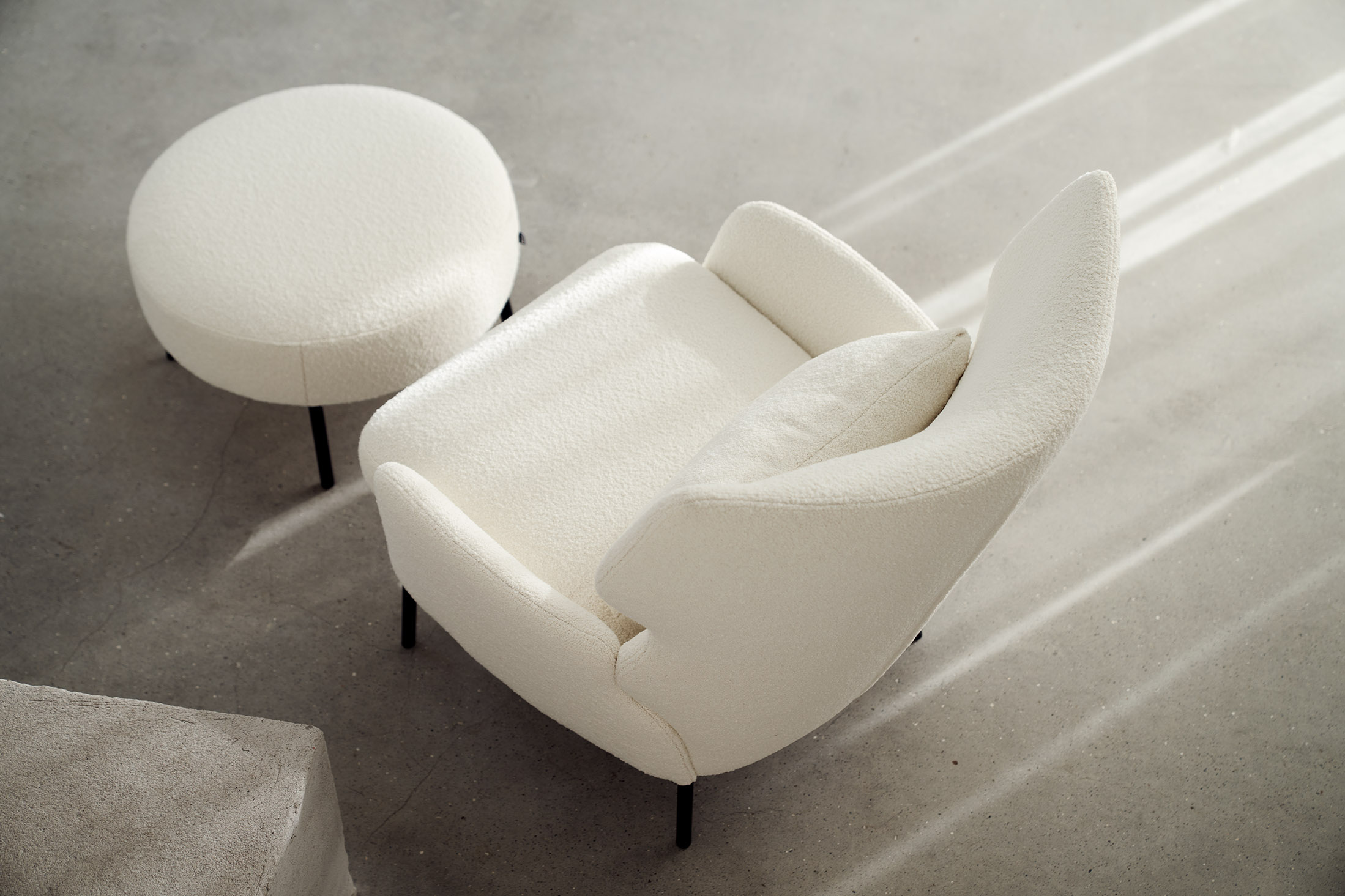 Fauteuil Alex - Off-white