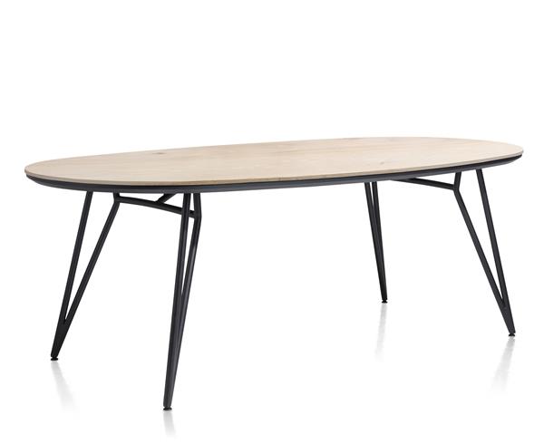 Ovale tafel Vik 220x120 cm - natural
