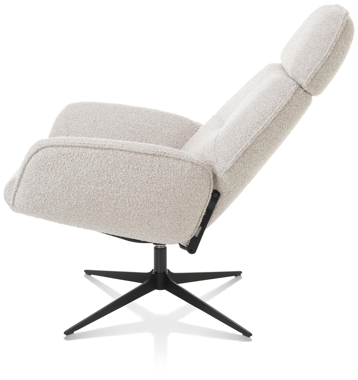 Relaxfauteuil Bobbio - creme