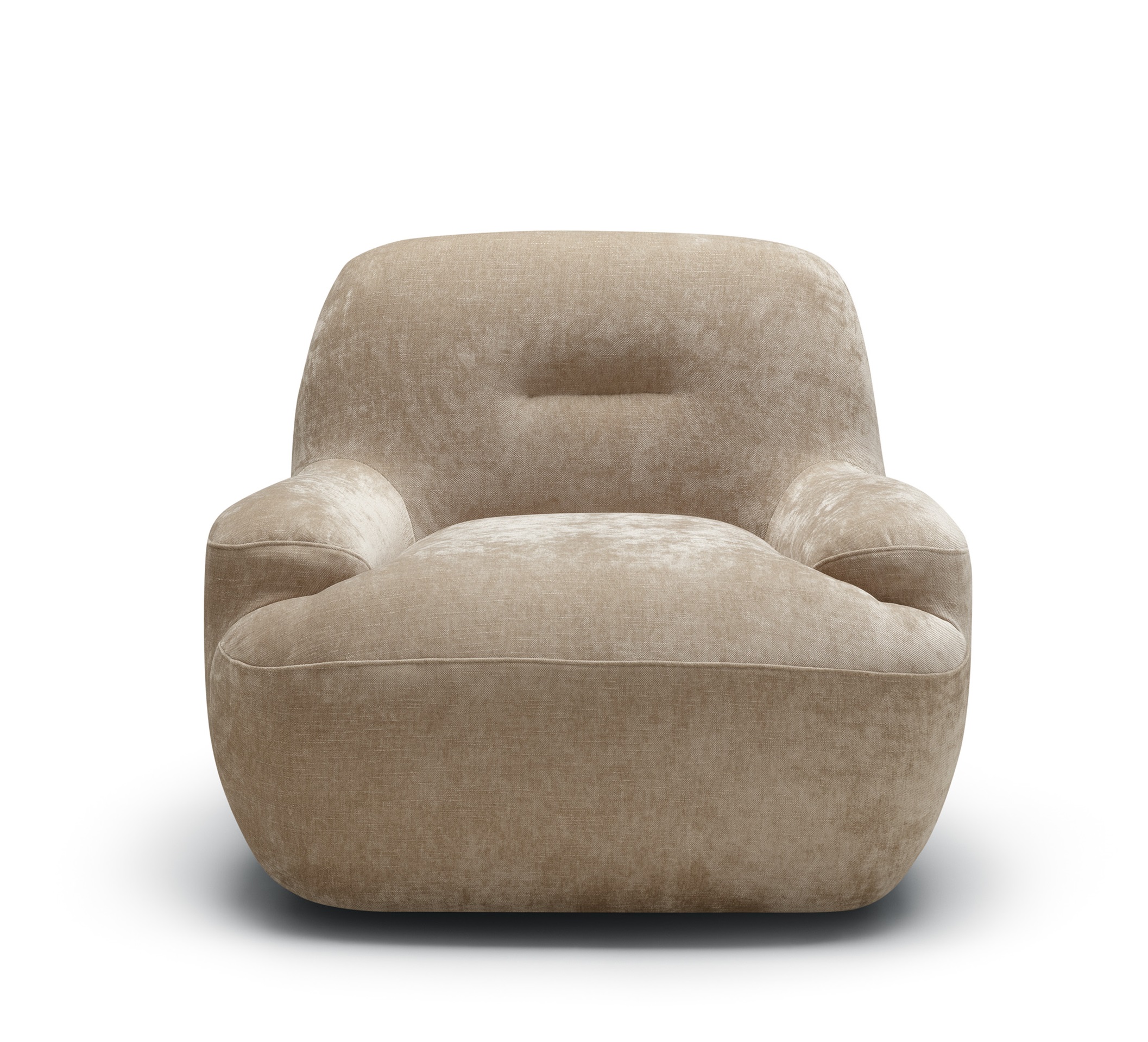 Draaifauteuil Uma - Cold beige