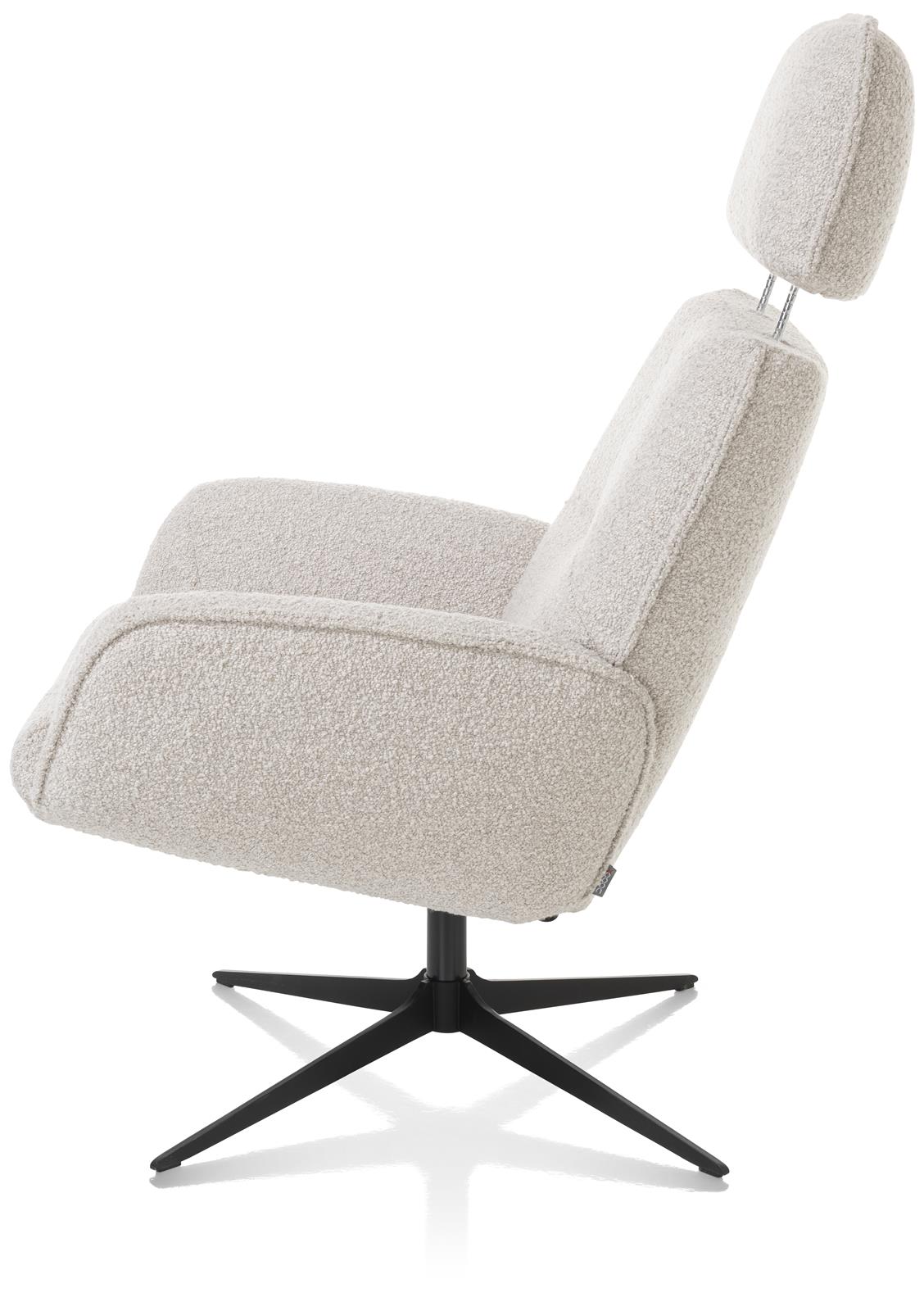 Relaxfauteuil Bobbio - creme